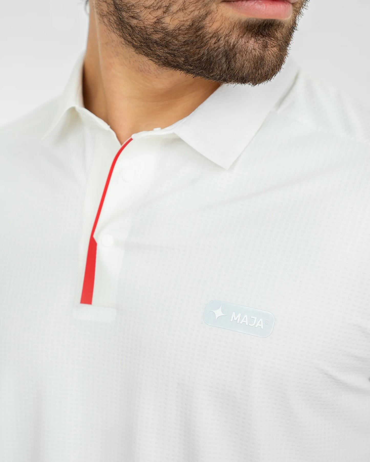 Playera tipo Polo MAJA® Piloto Edición Checo Pérez