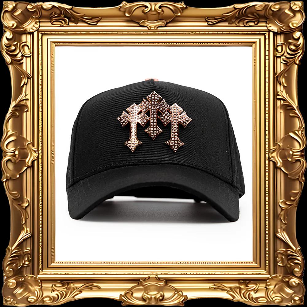 BARBAS HATS x CHROME I ROSE GOLD
