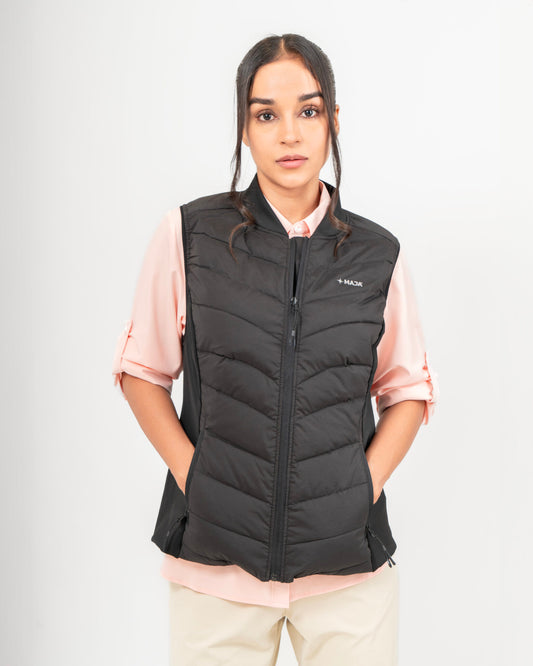 Chaleco Polar Blanco Marfil